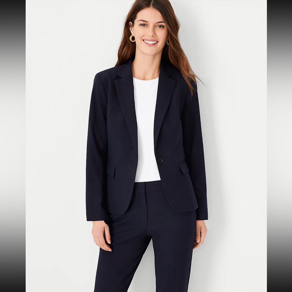 Ann Taylor Navy Suit